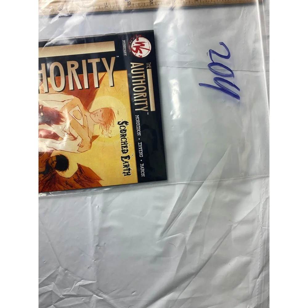 The‎ Authority Scorched Earth Comic Book February Morrison Irving Baron